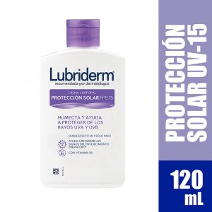 LUBRIDERM LOCION U.V.15 120 ML