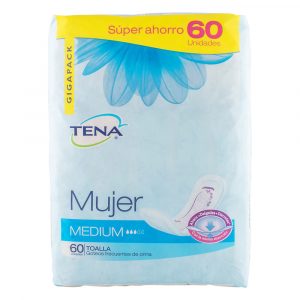 TOA.TENA MUJER MEDIUM 60 UDS